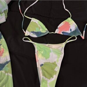 Colorful Abstract Bikini Set